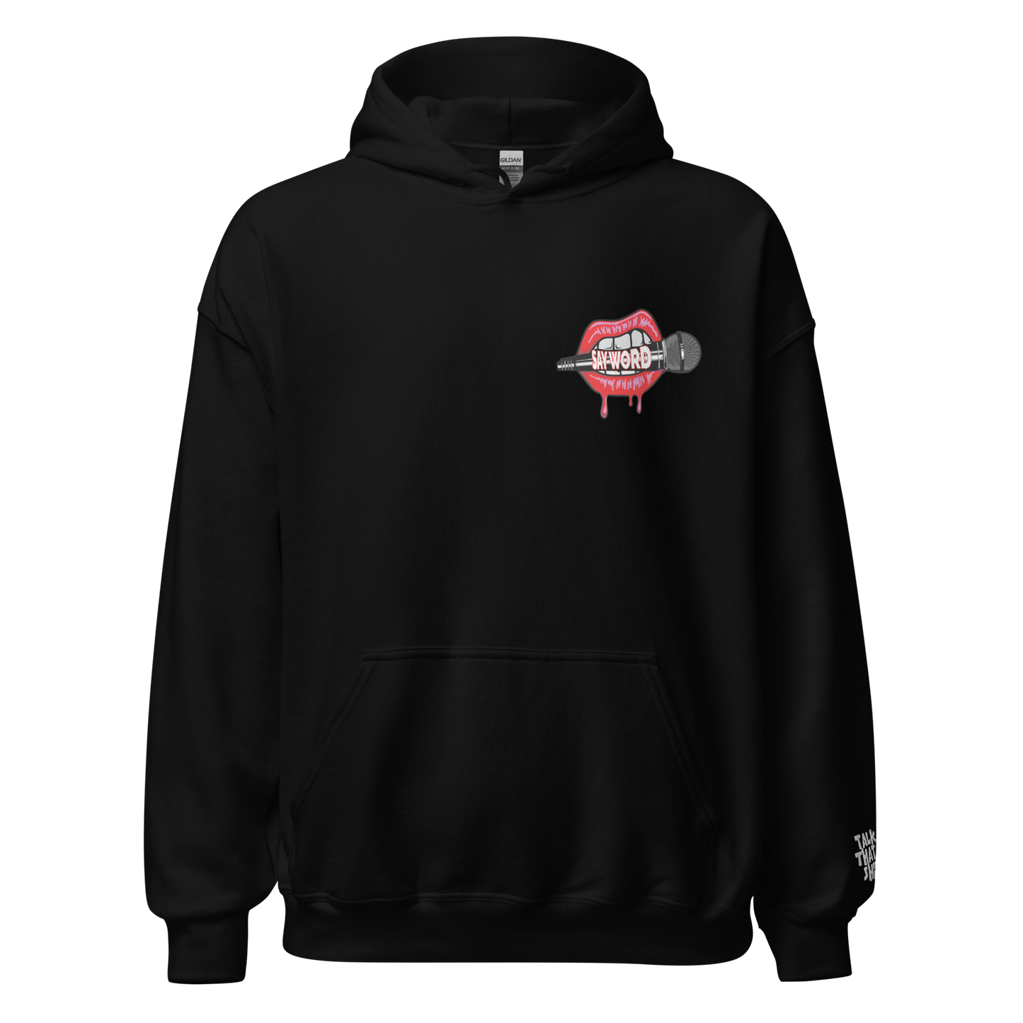 Say Word Original Hoodie (Unisex) - Black