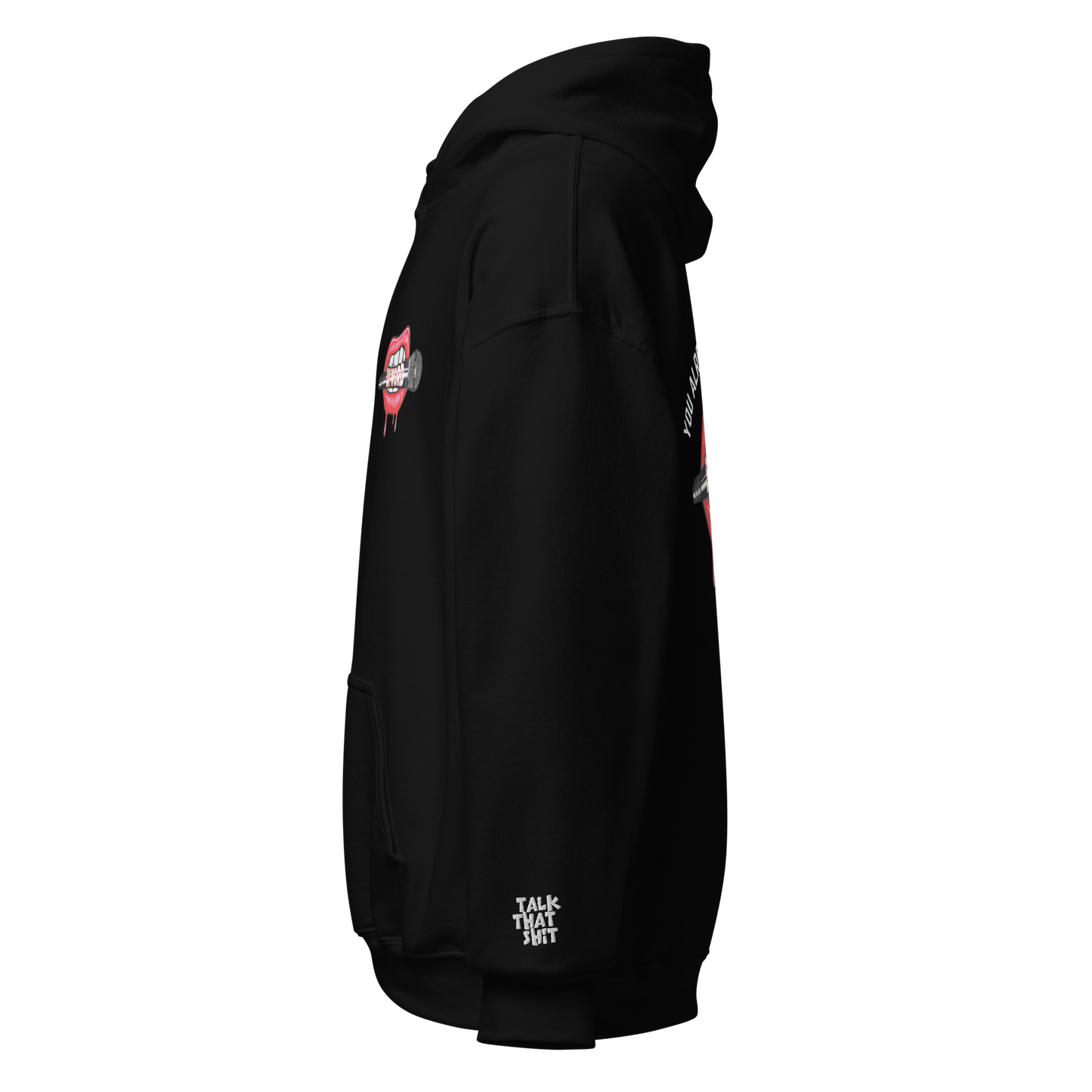 Say Word Original Hoodie (Unisex) - Black